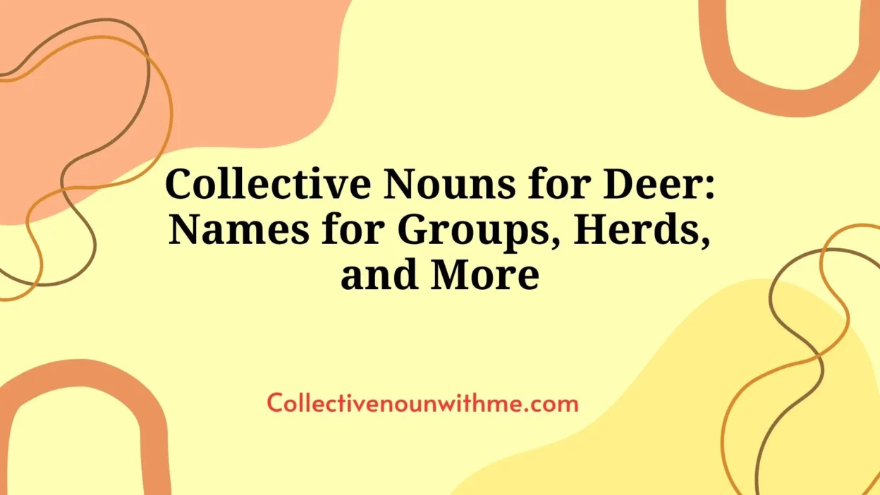 Collective Nouns for Deer: Names for Groups, Herds, and More