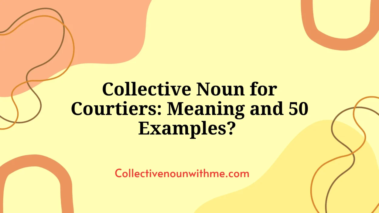 Collective Noun for Courtiers: Meaning and 50 Examples?